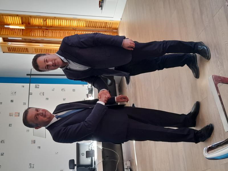 Eπίσκεψη του Περιφερειάρχη Δυτικής Μακεδονίας κ. Γιώργου Κασαπίδη