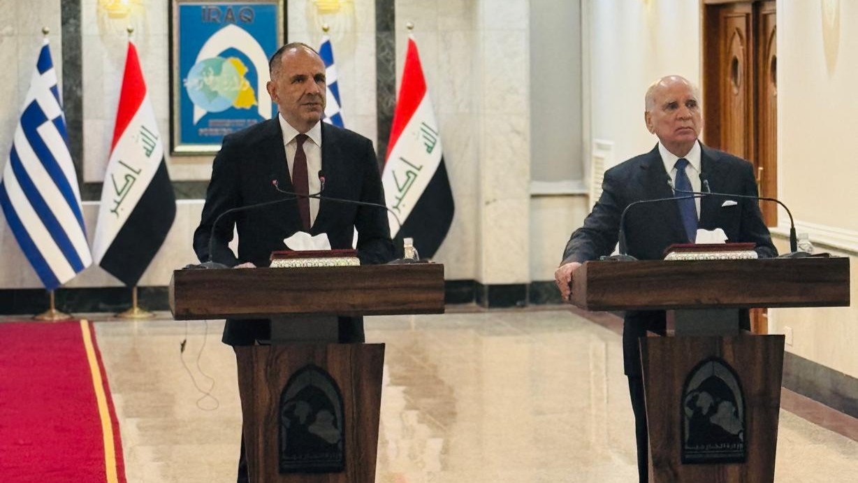 Minister of Foreign Affairs George Gerapetritis’ statements following his meeting with the Deputy Prime Minister and Minister of Foreign Affairs of Iraq, Fuad Hussein (Baghdad, 30.10.2025)