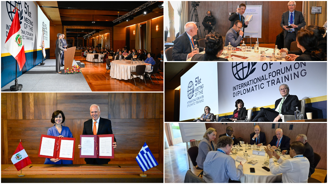 Participation of the Hellenic Diplomatic Academy in the 51st Annual Meeting of the International Forum on Diplomatic Training (IFDT) in Peru (11–14.11.2025)