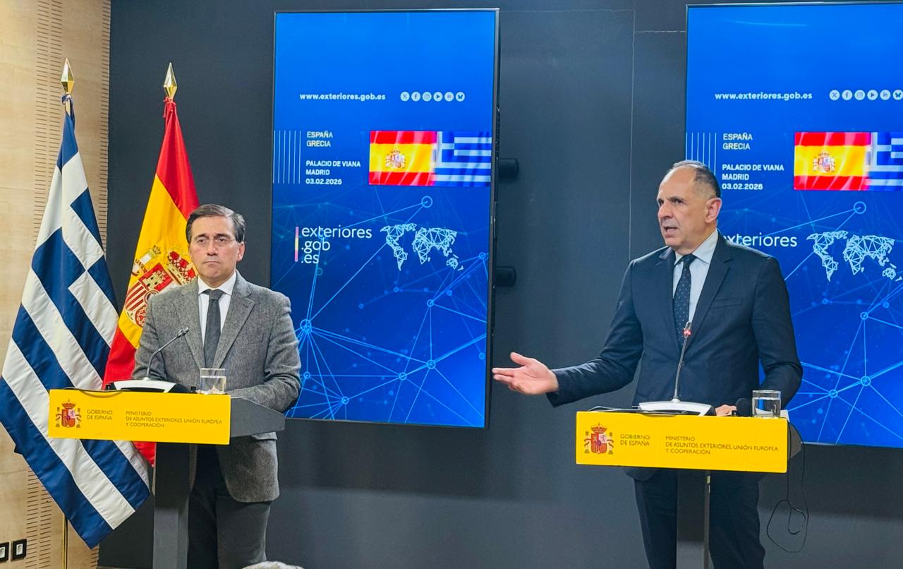 Minister of Foreign Affairs George Gerapetritis’ statements following his meeting with the Minister for Foreign Affairs, European Union and Cooperation of Spain, José Manuel Albares Bueno (Madrid, 03.02.2026)
