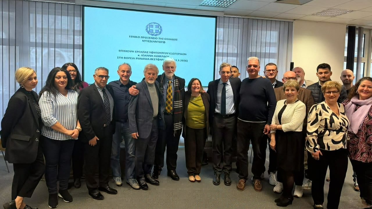 Visit of Deputy Minister of Foreign Affairs Yiannis Loverdos to North Rhine–Westphalia (28.02–03.03.2026)