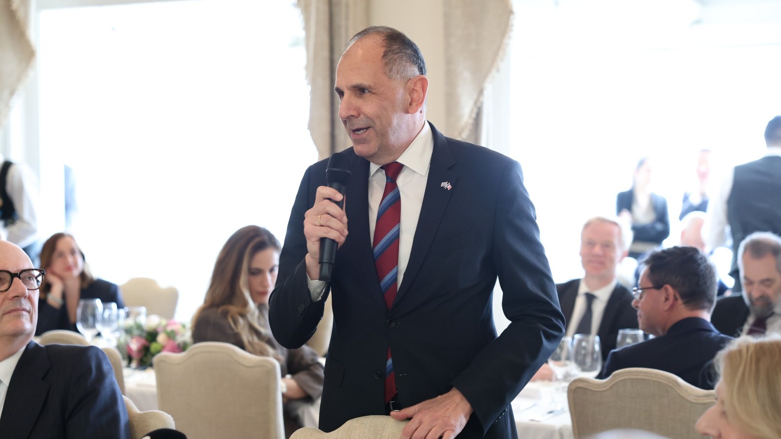 Minister of Foreign Affairs George Gerapetritis’ welcome address at the official luncheon in honour of the French delegation, in the framework of the visit of the President of the French Republic, Emmanuel Macron (Athens, 25.04.2026)