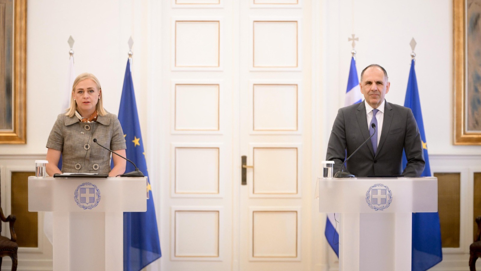 Minister of Foreign Affairs George Gerapetritis’ statements following his meeting with the Minister of Foreign Affairs of Finland, Elina Valtonen (27.05.2026)