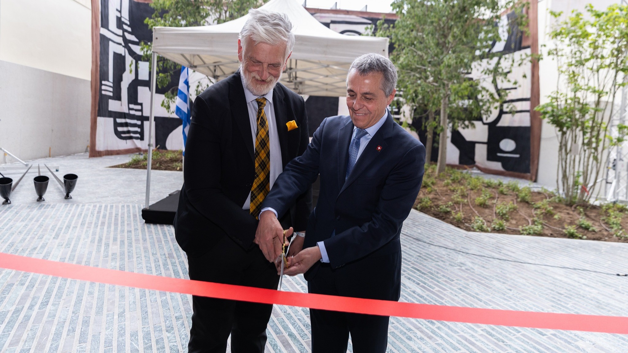 Swiss House Inauguration by the Deputy Minister of Foreign Affairs, Ioannis Loverdos, and the Vice President and Minister of Foreign Affairs of the Swiss Confederation, Ignazio Cassis (Athens, 22.05.2026)