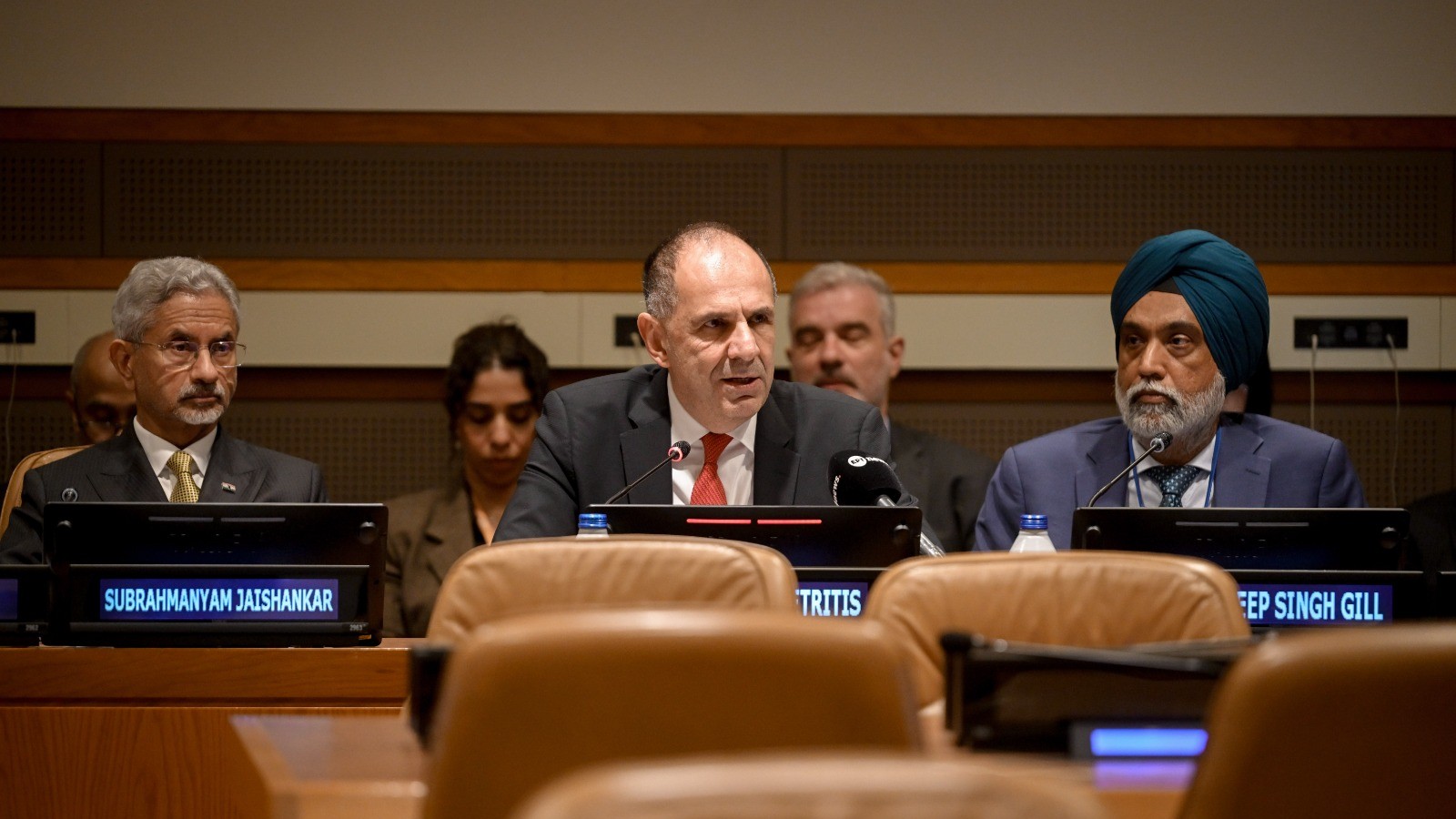 Minister of Foreign Affairs George Gerapetritis’ speech at the event on “Artificial Intelligence and emerging technologies in the context of international peace and security, with emphasis on maritime security aspects” (New York, 25.09.2026)