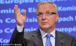 Rehn optimistic over an agreement on Greek fiscal gap