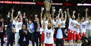 OLYMPIACOS WINS EUROLEAGUE CHAMPIONSHIP