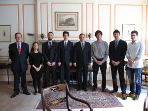 Συνάντηση του Πρέσβη κ. Κωνσταντίνου Μπίκα με εκπροσώπους ελληνικών φοιτητικών συλλόγων