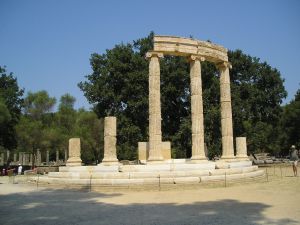 Excavations for unexplored section of Gymnasium at Ancient Olympia