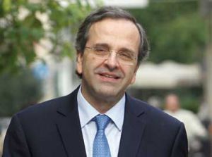 PM Samaras holds talks with Germany's Fuchtel