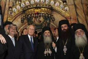 Visite officielle du Président de la République, M. Papoulias en Israël et à l’Autorité palestinienne (10-13/7/11)