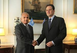 Statements of Foreign Minister Droutsas and UN special envoy for Libya Khatib following their meeting