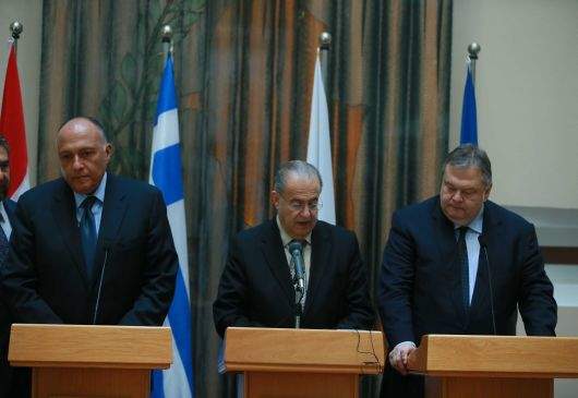 Deputy Prime Minister and Foreign Minister Venizelos’ statements during the joint press conference following the Trilateral meeting with the Foreign Ministers of Cyprus and Egypt (Nicosia, 28-29 October 2014)