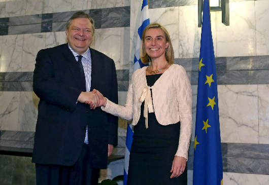 Joint statements of Deputy Prime Minister and Foreign Minister Venizelos and Italian Foreign Minister Federica Mogherini following their meeting (Rome, 28 February 2014)