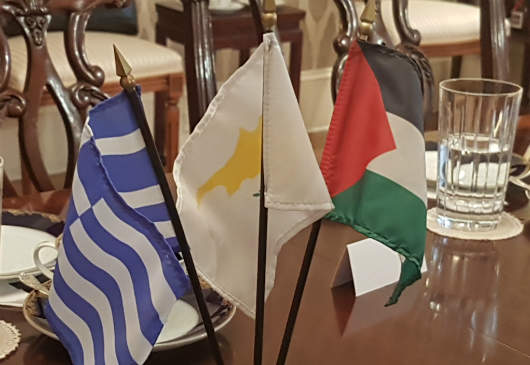 Joint Communique issued after the Trilateral Meeting of the Ministers of Foreign Affairs of Cyprus, Greece and Palestine (New York, 21 September 2016)