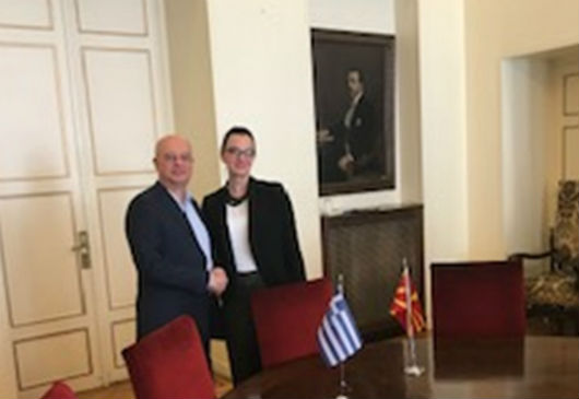 The Secretary General for European Affairs meets with the State Secretary for European Affairs of North Macedonia (Athens, 17.03.2019)