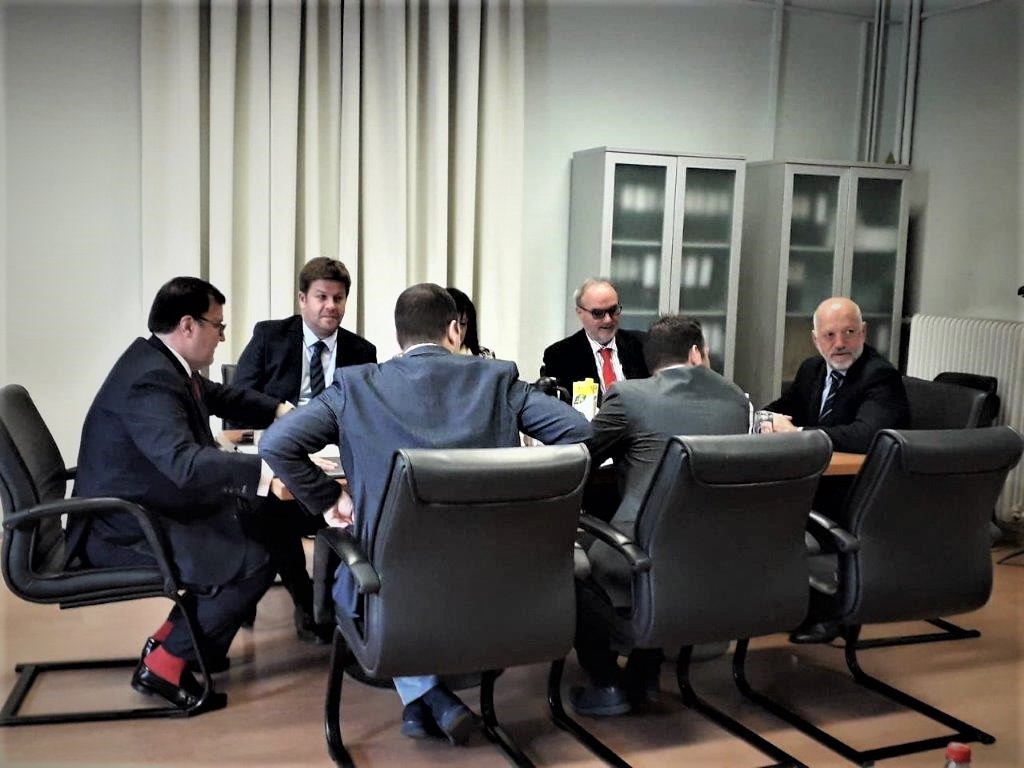 Κοινή Δήλωση με την ολοκλήρωση της συνάντησης του Γ. Γ. Διεθνών Οικονομικών Σχέσεων του Υπουργείου Εξωτερικών, Ιωάννη Μπράχου, και του Γ.Γ. του Υπουργείου Εξωτερικών της Δημοκρατίας της Βόρειας Μακεδονίας, Viktor Dimovski (Θεσσαλονίκη, 16.05.19)