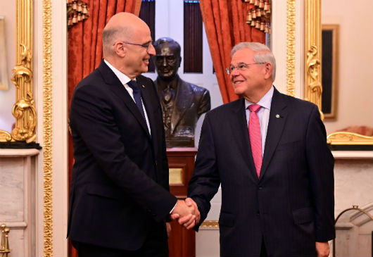 Statement of the Minister of Foreign Affairs, Nikos Dendias, following his meeting with U.S. Senator Bob Menendez (Washington, 17 July 2019)
