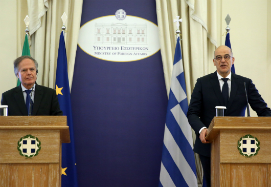 Statement of the Minister of Foreign Affairs, Nikos Dendias, following his meeting with his Italian counterpart, Enzo Moavero Milanesi (Athens, 8 August 2019)