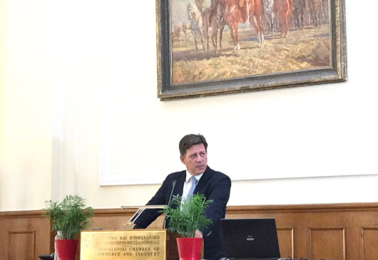 Συμμετοχή Αναπληρωτή Υπουργού Εξωτερικών Μιλτιάδη Βαρβιτσιώτη στην ημερίδα «No Deal Brexit, προετοιμασία της Δημόσιας Διοίκησης και των επιχειρήσεων για την περίπτωση αποχώρησης του Ηνωμένου Βασιλείου από την Ε.Ε. χωρίς συμφωνία» (Θεσσαλονίκη, 18.09.2019)