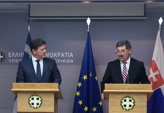 Alternate Minister of Foreign Affairs M. Varvitsiotis’ statement following his meeting with the State Secretary of the Ministry of Foreign Affairs of Slovakia, F. Ružička (Athens, 20 September 2019)