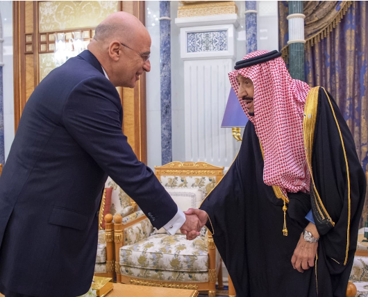 Statement of the Minister of Foreign Affairs, Nikos Dendias, to Greek journalists following his visit to Saudi Arabia (Riyadh, 17 December 2019)