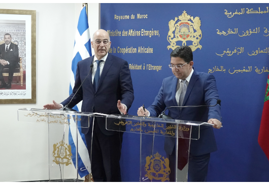 Δήλωση Υπουργού Εξωτερικών, Νίκου Δένδια, μετά τη συνάντησή του με τον Υπουργό Εξωτερικών του Μαρόκου, Nasser Bourita (Ραμπάτ, 15 Ιανουαρίου 2020)