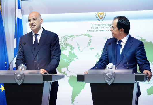 Minister of Foreign Affairs Nikos Dendias’ statement following his meeting with the Minister of Foreign Affairs of Cyprus, Nikos Christodoulides (Nicosia, 30 September 2020)