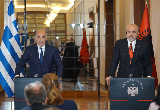 Statement of the Minister of Foreign Affairs, Nikos Dendias, following his meeting with the Prime Minister of Albania, Edi Rama (Tirana, 20 October 2020)