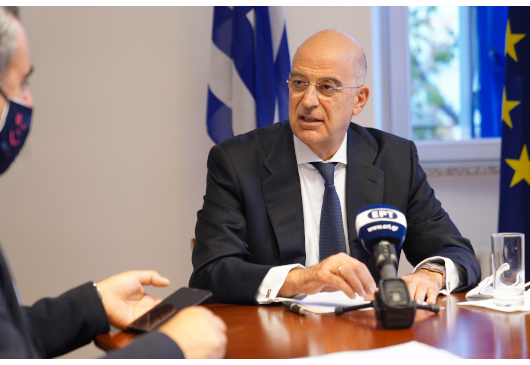 Statement of the Minister of Foreign Affairs, Nikos Dendias, to Greek journalists following his meetings in Germany (4 November 2020)