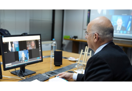 Παρέμβαση του Υπουργού Εξωτερικών, Νίκου Δένδια, στις εργασίες της 66ης Ετήσιας Συνόδου της Κοινοβουλευτικής Συνέλευσης του NATO (19.11.2020)