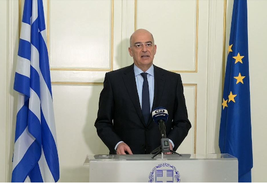 Minister of Foreign Affairs Nikos Dendias’ statement following the briefing of the representatives of the Parliamentary Parties (Athens, 01.02.2022)