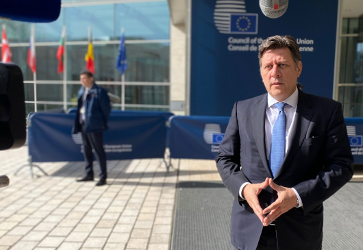 Δήλωση Αναπληρωτή Υπουργού Εξωτερικών Μιλτιάδη Βαρβιτσιώτη κατά την άφιξή του στο Συμβούλιο Γενικών Υποθέσεων της ΕΕ (Λουξεμβούργο, 12.04.2022)