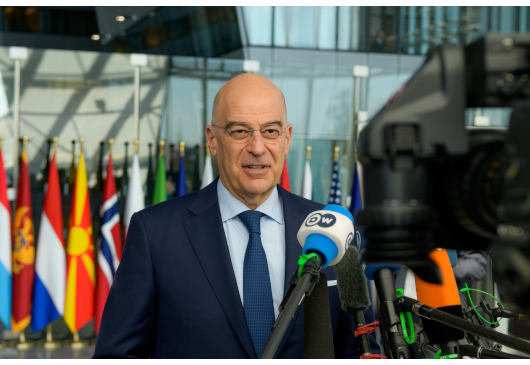 Δήλωση Υπουργού Εξωτερικών Νίκου Δένδια κατά την άφιξή του στη Σύνοδο Υπουργών Εξωτερικών του ΝΑΤΟ (Βρυξέλλες, 04.04.2023)