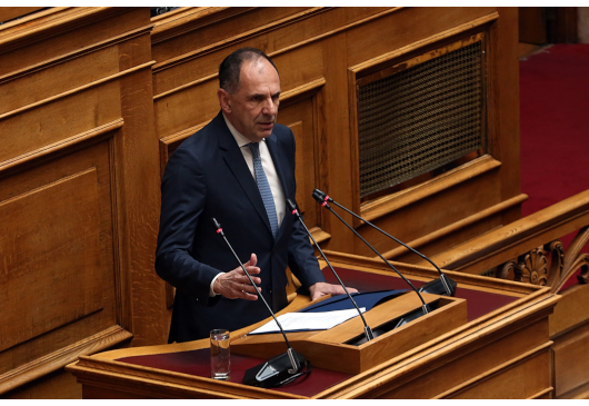 Minister of Foreign Affairs, George Gerapetritis’ intervention at the Plenary Session of the Hellenic Parliament (07.03.2024)