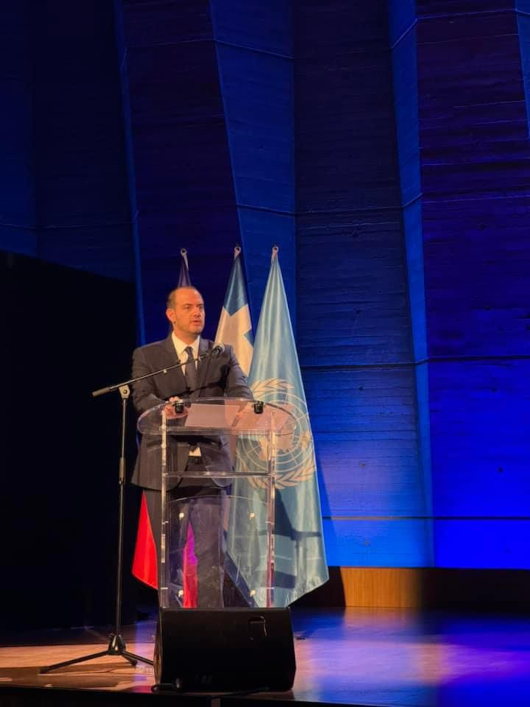 Deputy Minister of Foreign Affairs, Giorgos Kotsiras’ speech at an UNESCO event on "Olympism and the Olympic Truce"-highlights (Paris, 15.5.2024) Deputy Minister of Foreign Affairs, Giorgos Kotsiras’ speech at an UNESCO event on "Olympism and the Olympic Truce"-highlights (Paris, 15.5.2024)