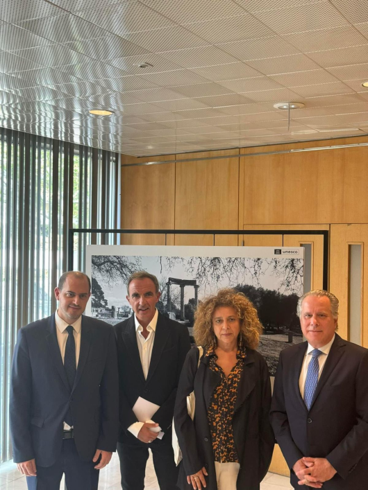 Deputy Minister of Foreign Affairs, Giorgos Kotsiras’ speech at an UNESCO event on "Olympism and the Olympic Truce"-highlights (Paris, 15.5.2024) Deputy Minister of Foreign Affairs, Giorgos Kotsiras’ speech at an UNESCO event on "Olympism and the Olympic Truce"-highlights (Paris, 15.5.2024)