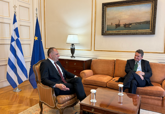 Minister of Foreign Affairs George Gerapetritis’ interview with "REAL NEWS" newspaper and journalist Panagis Galiatsatos (19.05.2024)