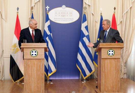 Statements of Foreign Minister Avramopoulos and his Egyptian counterpart Kamel Amr following their meeting