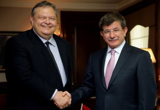 Joint press conference of Deputy Prime Minister and Foreign Minister E. Venizelos and Turkish Foreign Minister Ahmet Davutoglu