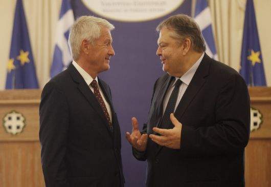Joint statements of Deputy Prime Minister and Foreign Minister Venizelos and the Secretary General of the Council of Europe, Thorbjorn Jagland