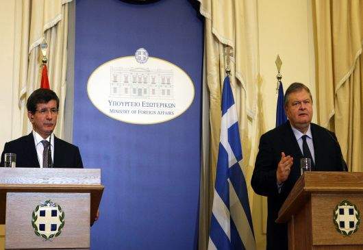 Joint statements of Deputy Prime Minister and Foreign Minister Venizelos and Turkish Foreign Minister Ahmet Davutoglu