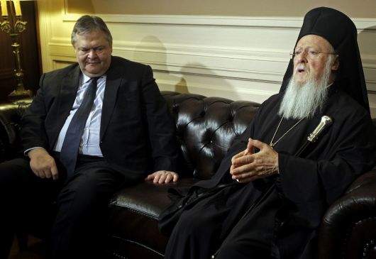 Statements of Deputy Prime Minister and Foreign Minister Venizelos and His All Holiness Ecumenical Patriarch Bartholomew following their meeting (9 January 2014)