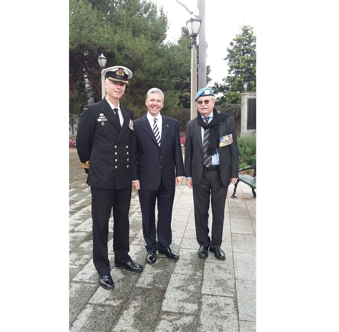 The Consul General of Greece in Adelaide and Dean of the Consular Corps of South Australia Mr Andreas - Konstantinos Gouras participated at the Peacekeeping Commemorative Service on Sunday 18th September 2016 The Consul General of Greece in Adelaide and Dean of the Consular Corps of South Australia Mr Andreas - Konstantinos Gouras participated at the Peacekeeping Commemorative Service on Sunday 18th September 2016