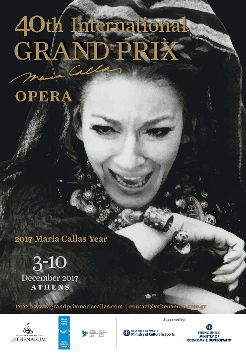 40ο Διεθνές Maria Callas Grand Prix - Opera 2017 40ο Διεθνές Maria Callas Grand Prix - Opera 2017