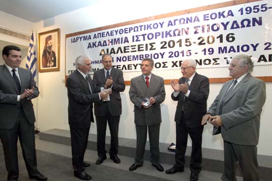 Ο Υπουργός Εξωτερικών της Ελλάδας κ. Ν. Κοτζιάς επισκεπτόμενος την Κυπριακή Δημοκρατία 26-28 Οκτωβρίου 2015.