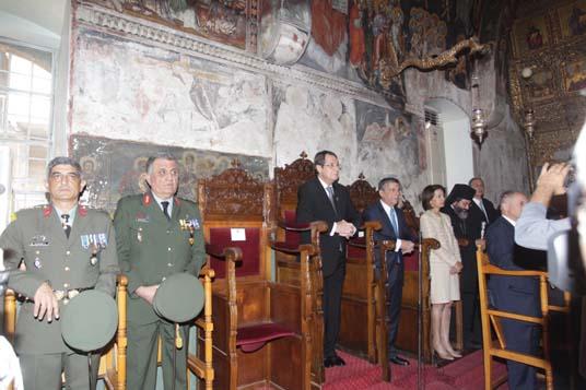 Δοξολογία στον Ι.Ν. Αγίου Ιωάννη και μαθητική παρέλαση στη Λευκωσία για την επέτειο της 28ης Οκτωβρίου 1940