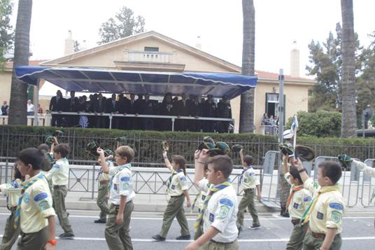 Δοξολογία στον Ι.Ν. Αγίου Ιωάννη και μαθητική παρέλαση στη Λευκωσία για την επέτειο της 28ης Οκτωβρίου 1940