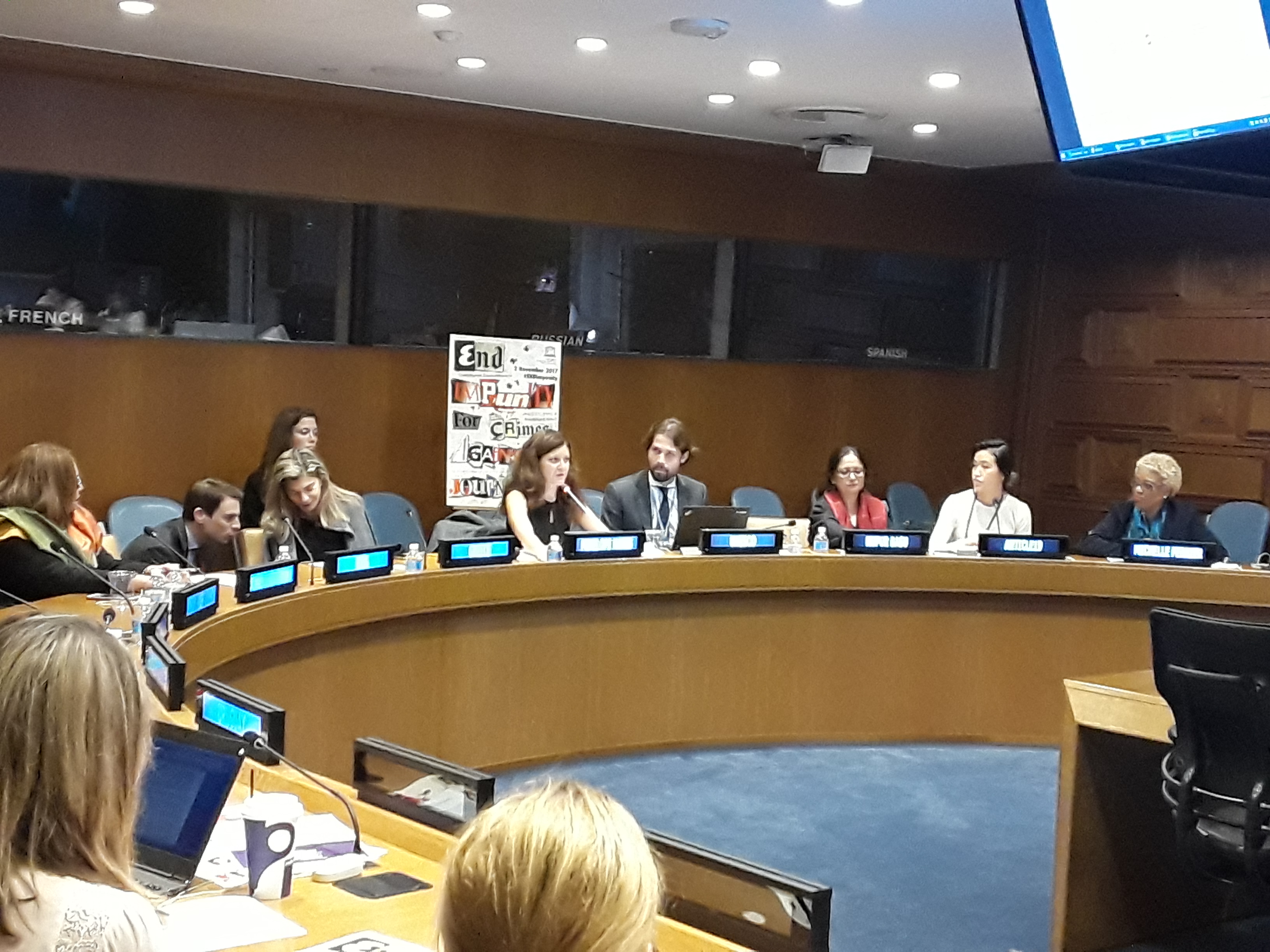 International Day to End Impunity for Crimes against Journalists