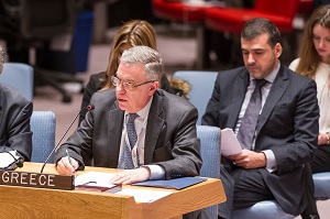 Open Debate on the Protection of civilians in armed conflict Security Council, February 12, 2014 Statement delivered by P.R. Ambassador Mr. M. Spinellis Open Debate on the Protection of civilians in armed conflict Security Council, February 12, 2014 Statement delivered by P.R. Ambassador Mr. M. Spinellis